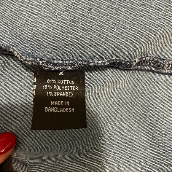 Baccini Jean Jacket size S - Picture 6 of 6